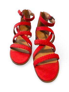 Franco Sarto Red Sandals - Size 9.5